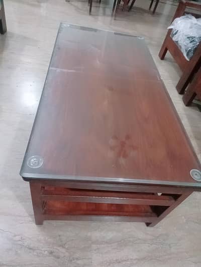 wooden centre table