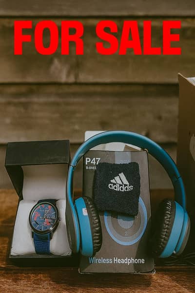 watch + wireless headphone deal