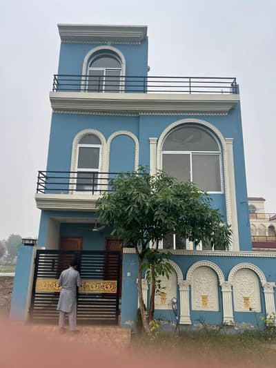 A Plus Quality Construction 3-Marla Ultra Modern Brand New House For Sale In New Lahore City LDA APPROVED SOCIETY
