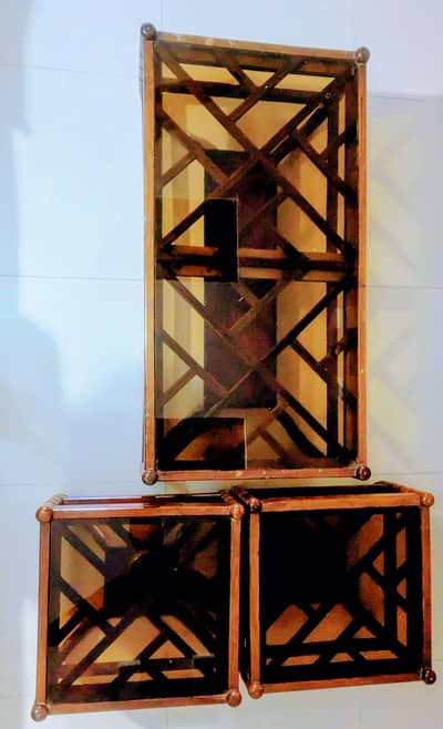 Premium 3-Piece Drawing Room Table Set