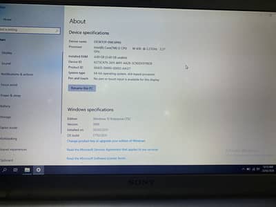 Sony Laptop