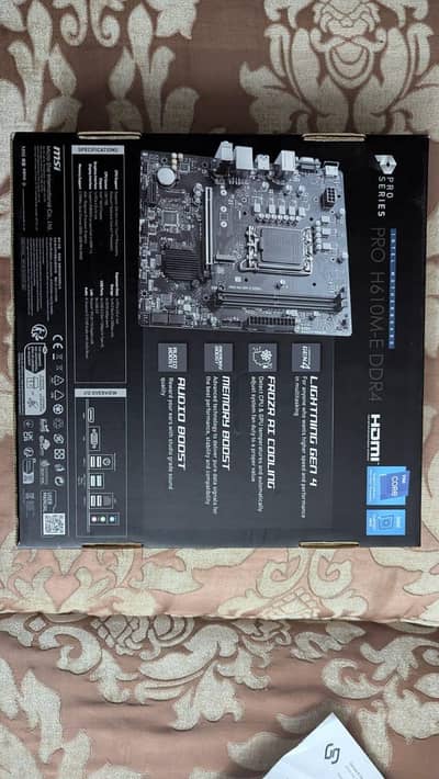 I3 12100f with MSI pro H610M-E Ddr4 Gaming pc parts