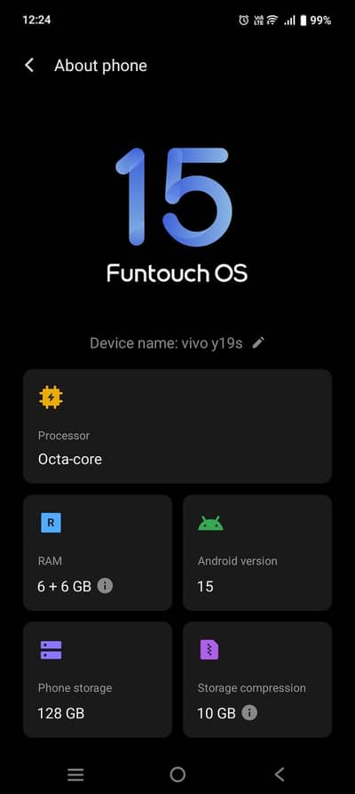 vivo y19s 6 128