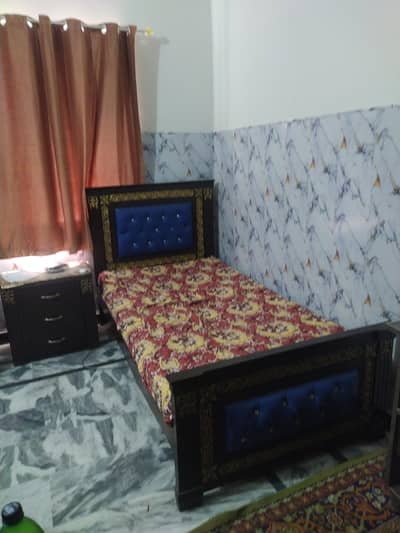 3 Single Beds for Sale with 2 side tables – Excellent Condition