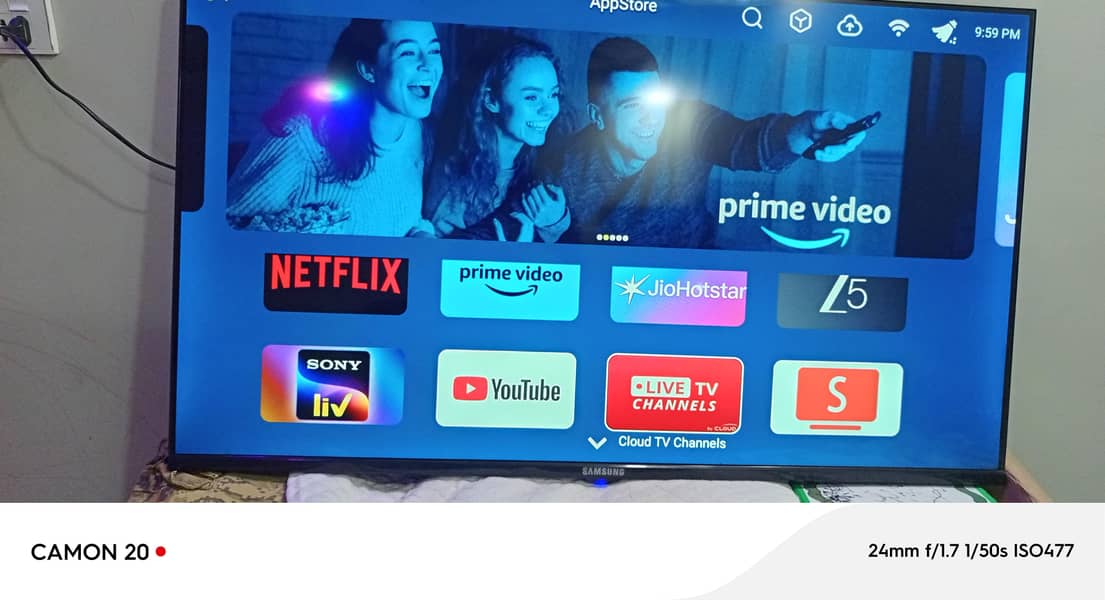 samaung smart led boder less 48 1