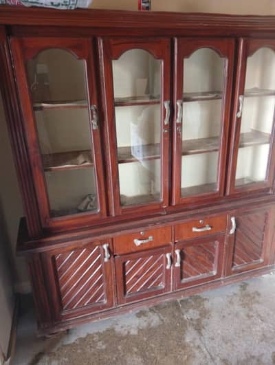 Almari showcase bartan 4 door