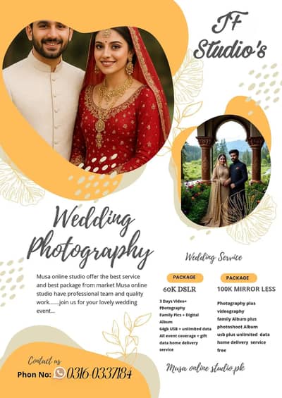 Wedding Photoshoot DSLR Videography