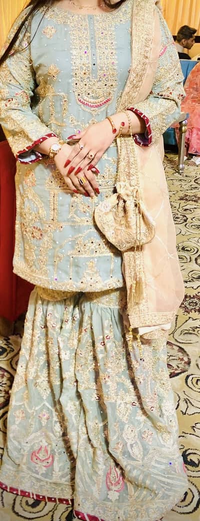 3 piece wedding dress