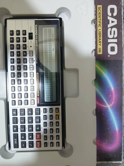 CASIO FX880P PROGRAMEABLE CALCULATOR