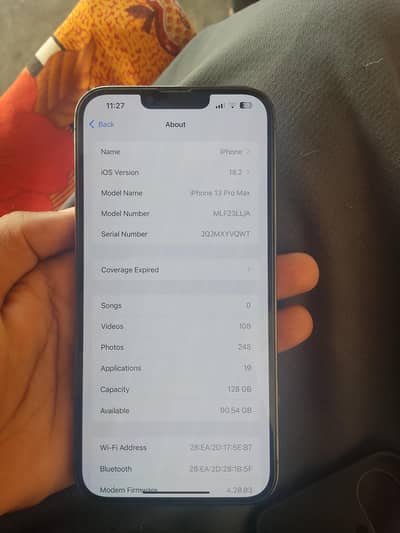 iPhone 13 pro Max battery health 95% condition 10/10