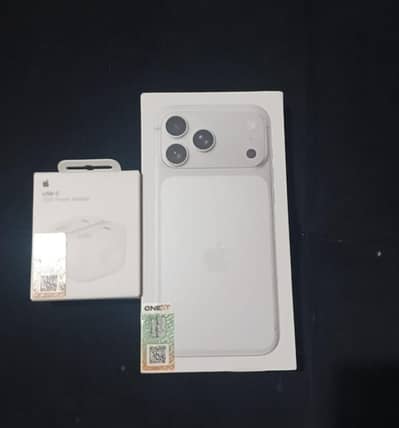Iphone 17 Pro Max (Silver) 256GB. PTA Aprroved