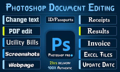 Book Composing Edit PDF JPG screenshot scanned Photoshop Document edit