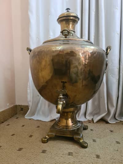 Antique Brass Hamam (Samovar)