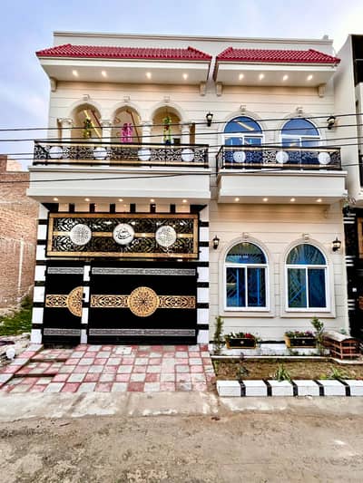 Riaz ul jannah 5Marla new Brand proper Duble Story House For Sale