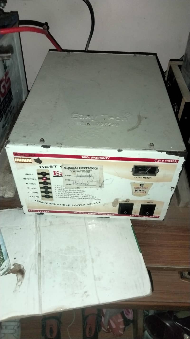 EasyTech Model E 1233 1