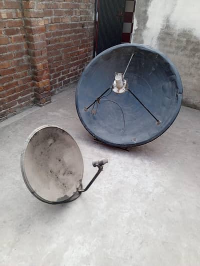 Dish Antina With Booster With USB Receiver