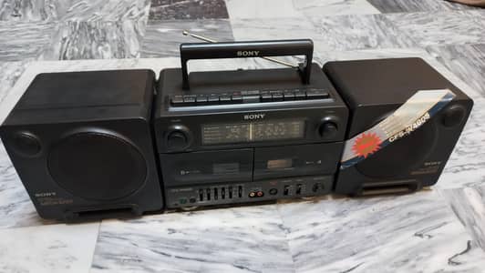 SONY Radio Cassette-Corder W480S