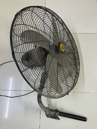 Super Asia Wall Fan – Heavy Duty – Working Condition