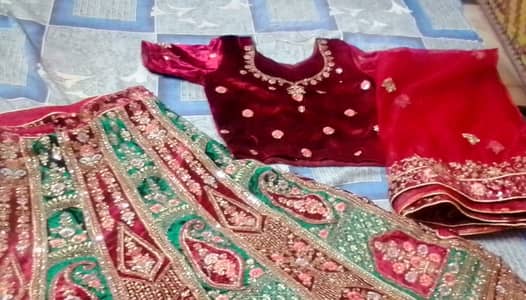 Bridal lehenga choli