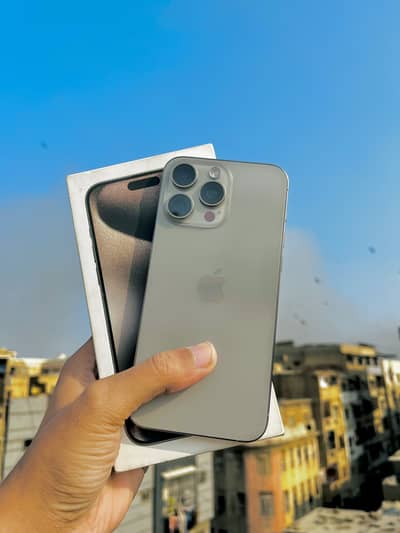 Iphone 15 PRO MAX || factory unlocked || HK