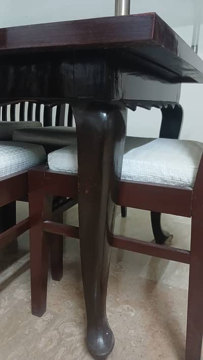 Sheesham Wood Dining Table and Chairs