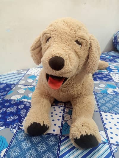 Soft Plush Toy Dog (Large Size – Premium Quality)