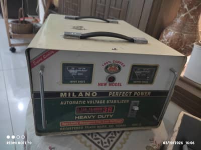 heavy duty voltage steplizer