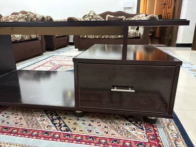 Premium Centre Table - Brown, Lush Condition
