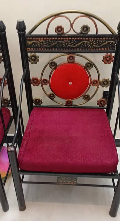 sofa 5 seater set metal sofa selling cheap with table frame