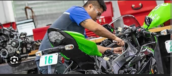 Mechanic ka kaam seekhne waale ki zarurat hai