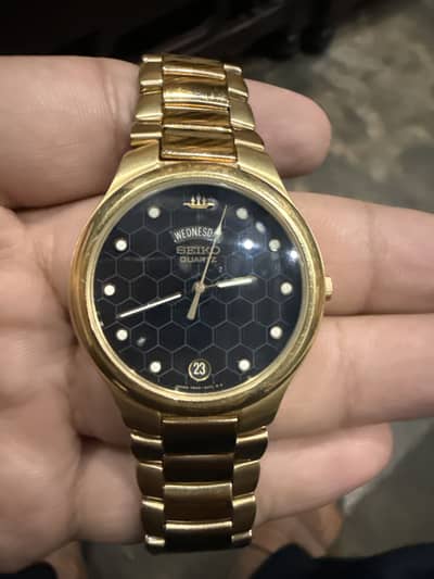 Seiko Quartz full orgional with box
