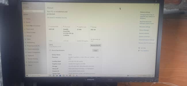 Vino scorp computer 4gb ram 500 memory