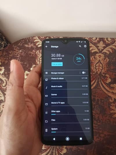 Moto Z4 4gb 128gb pta approved