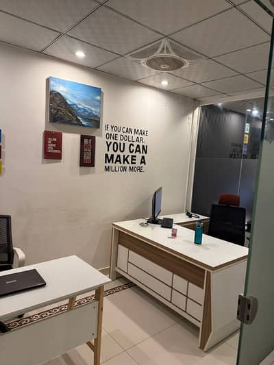 Fully Furnished Office For Rent On Muree Road 60 Seats