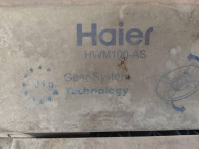 haier washig machine