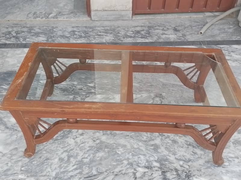 Tea Table Solid Wood 4