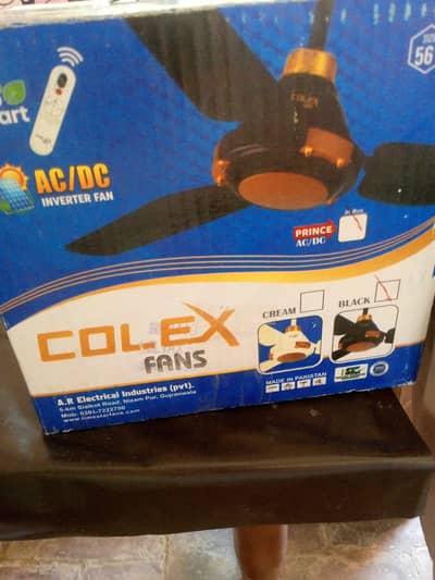 Coolex AC DC celling fan