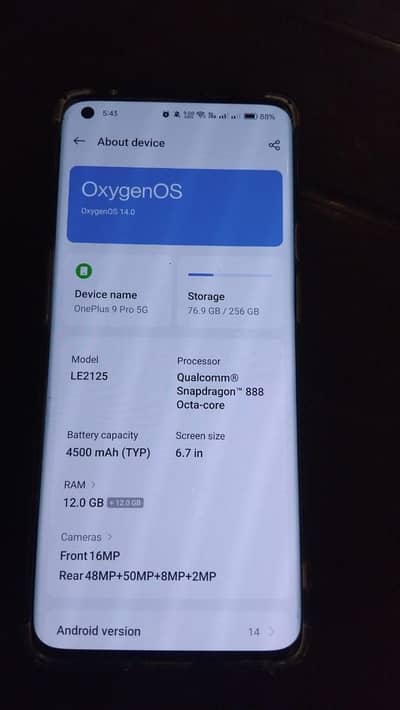 oneplus 9 pro 5g For sale or exchange