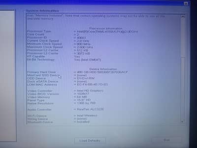 Dell E5540, Corei5 4th gen, 8GB ram, 480GB SSD