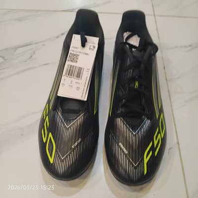 ADIDAS F50 CLUB FG/MG Original With Sprint Grid Size Uk 9