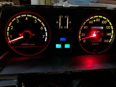 Charade RPM meter modify 86 84 speedometer 03182821774