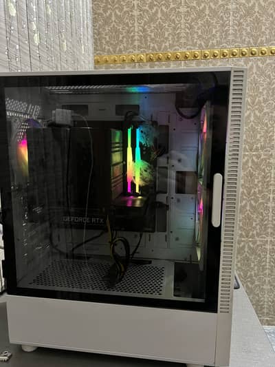 High end Gaming PC with monitor