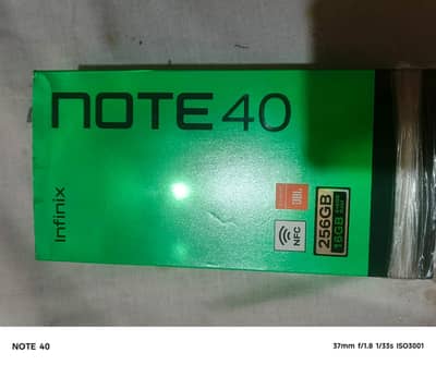 Infinix Note 40 16/256GB All Ok.