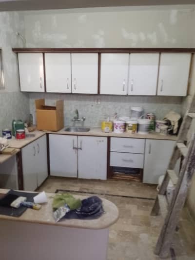 portion for rent at Johar block 3A ready for shifting