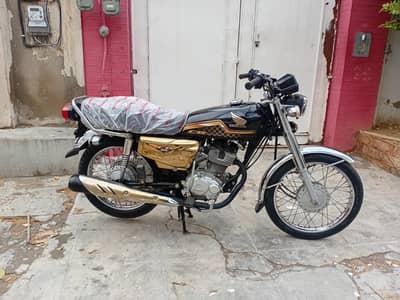 Honda 125 2024 gold edition unregistered