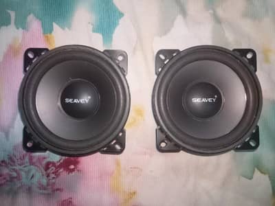 Seavey Audio 4" Full range speakers 4 ohm single magnet any colour 2pc