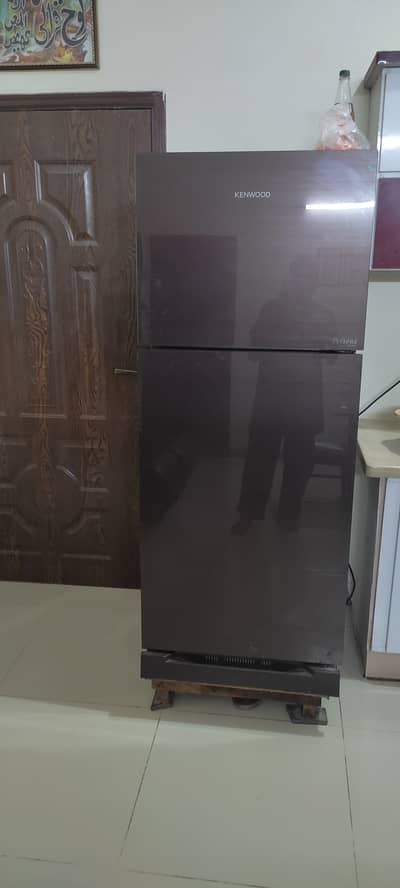 Kenwood Personna 18 cubic Glass two door fridge like new condition