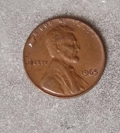 1965 Lincoln Cent