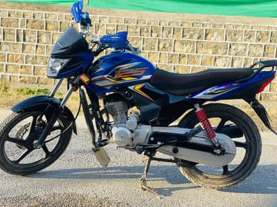 Honda cb 125f brand new condition islamabad number urgent sale