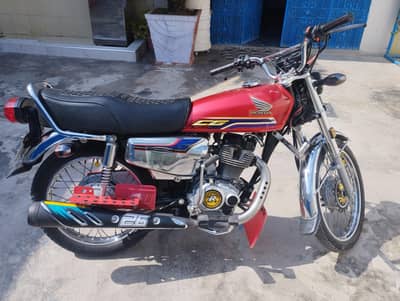 Honda Cg 125 2024 Model Lush Condition. . .
